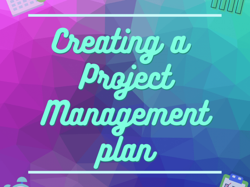 Developing a Project Management Plan for Breaking Down&nbsp;PR